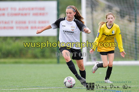 20210821-101744A London Bees Academy U14 v Kent Football United Girls U14