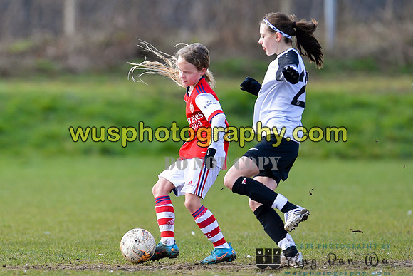 20220305-132745 London Bees Academy U14 v Arsenal FC Girls U13