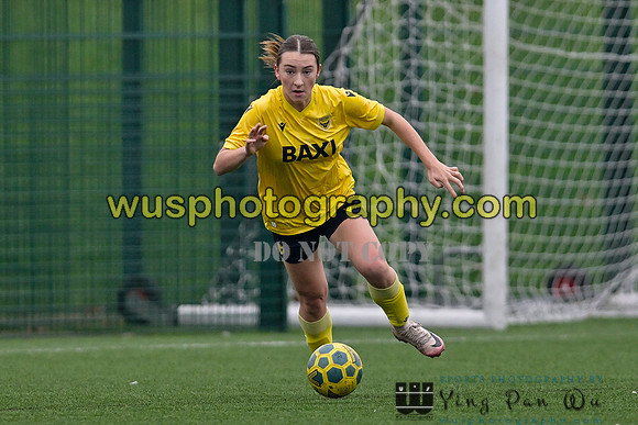 20241109-103159 West Ham United Performance Claret Girls U14 v Oxford United Girls U14