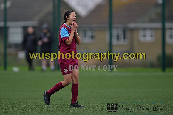 20241109-115517 West Ham United Performance Claret Girls U14 v Oxford United Girls U14