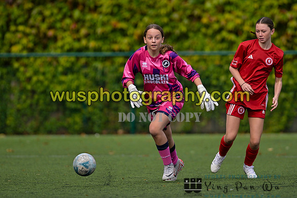 20240928-125335A Millwall Lionesses U14 v Welling United Academy Girls U14
