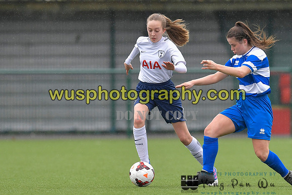 20180415-155201I Queens Park Rangers Girls U16 v Tottenham Hotspur Girls U15