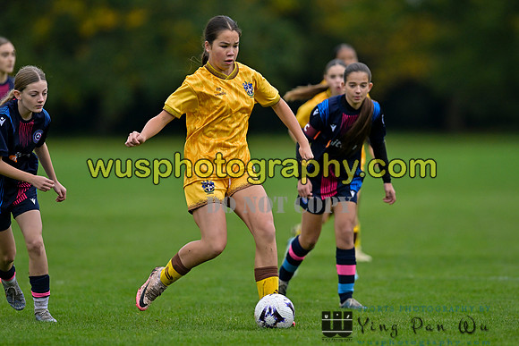 20241102-120646 Sutton United Girls U13 v Hartland Girls Academy U13