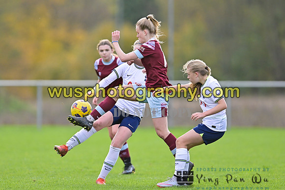 20221119-110819 Tottenham Hotspur Women FC Academy U15 v West Ham United Academy Girls U15