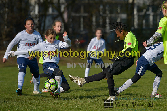 20180224-112425 Tottenham Hotspur Girls U10 v Gidea Park Rangers FC Girls U10