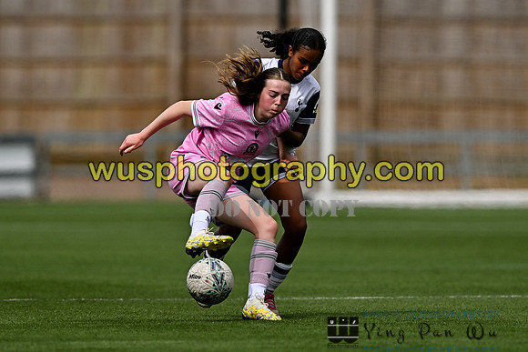 20250412-134332A Tottenham Hotspur Women PGA U16 v Blackburn Rovers Women FC Academy U16
