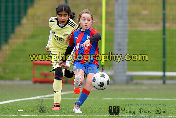 20220122-150645B Crystal Palace FC Girls U12 v Arsenal FC Girls U12