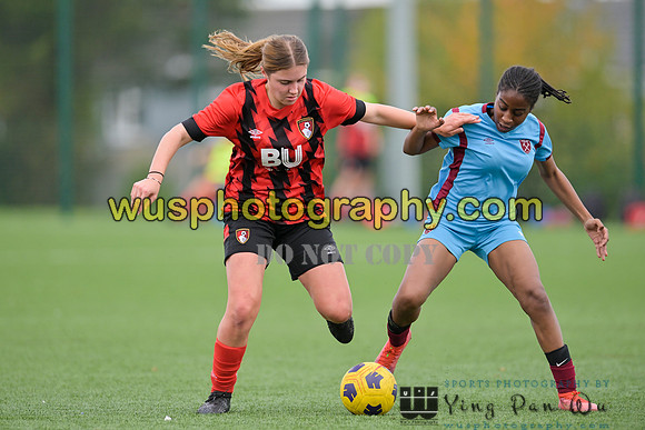 20221022-144504 West Ham United Performance Girls U16 v AFC Bournemouth Girls U16
