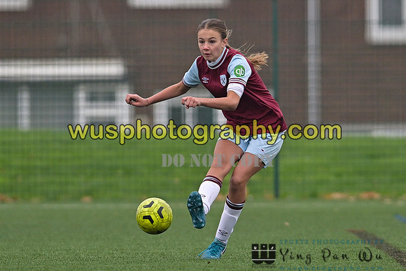 20241130-105833 West Ham United Warriors Girls U14 v Fareham Town Youth FC Girls U14