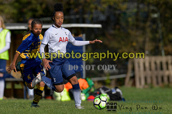 20181007-104513 Tottenham Hotspur Girls U14 v White Star Boys U14