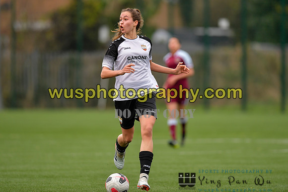20211211-120228 West Ham United Academy Girls U16 v London Bees Academy U16