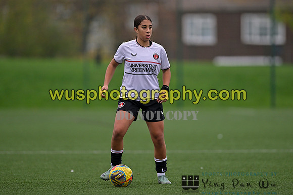 20241109-122624 West Ham United Warriors Girls U16 v Charlton Athletic Academy Girls U16