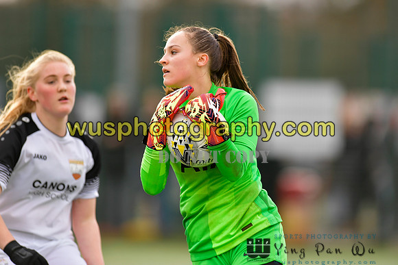 20220129-135956B London Bees Academy U16 v Tottenham Hotspur Women FC JTP U16