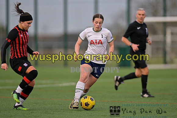 20230201-154348A Tottenham Hotspur Women FC WSL Academy U21 v Ipswich Town Women FC U21