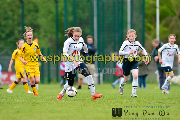 20150426-112648-2 Tottenham Hotspurs Girls U11 v Sutton United Girls U11