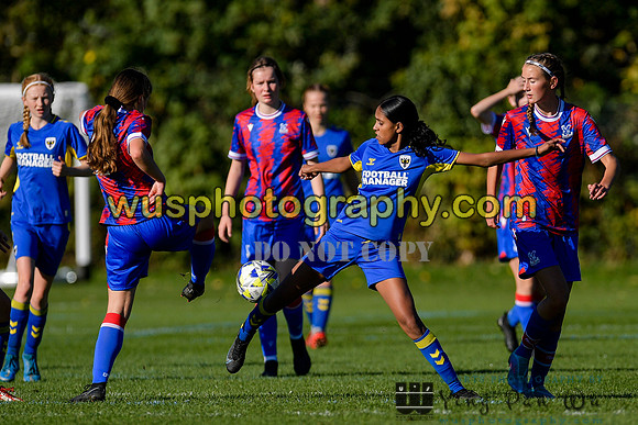 20221015-103800A AFC Wimbledon Girls U14 v Crystal Palace FC Girls U14