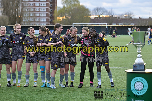 20250316-173319A Cray Wanderers Youth FC Girls U15 v Hashtag United Girls U15
