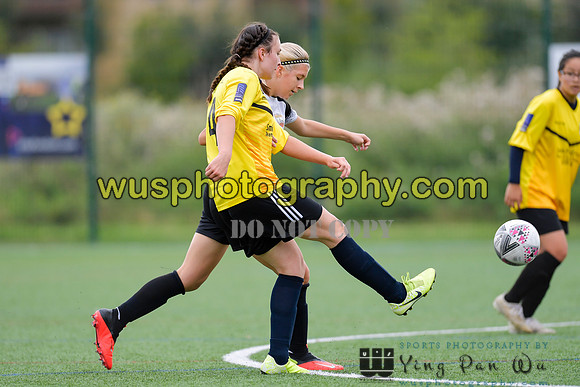 20210821-101818 London Bees Academy U14 v Kent Football United Girls U14