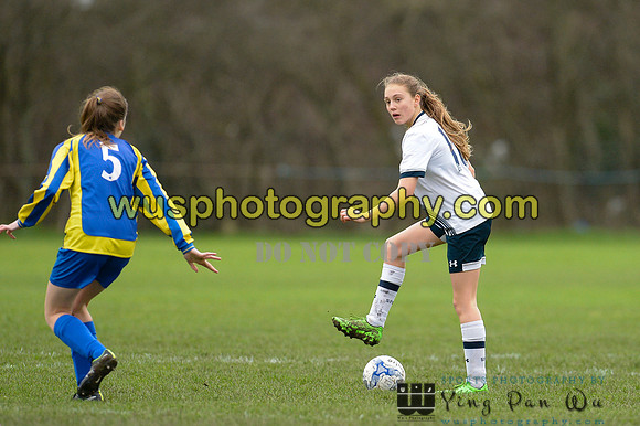 20160206-112241-2 Tottenham Hotspur Girls U14 v Harvesters FC Girls U14