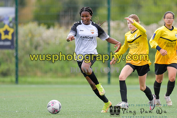 20210821-101148A London Bees Academy U14 v Kent Football United Girls U14