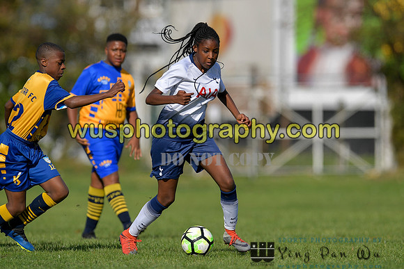 20181007-112608 Tottenham Hotspur Girls U14 v White Star Boys U14