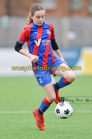 20220313-124218C Crystal Palace FC Girls U12 v Kew Park Rangers Girls U12 Reds