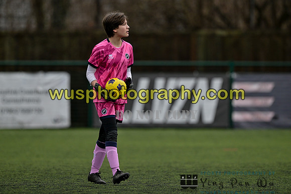 20250222-103440 Millwall Lionesses U12 v New Level Soccer Girls U12