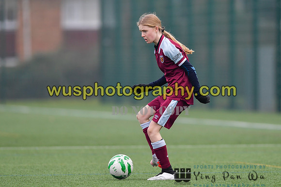 20220115-132835 West Ham United Academy Girls U14 v Notts County FC Girls U14
