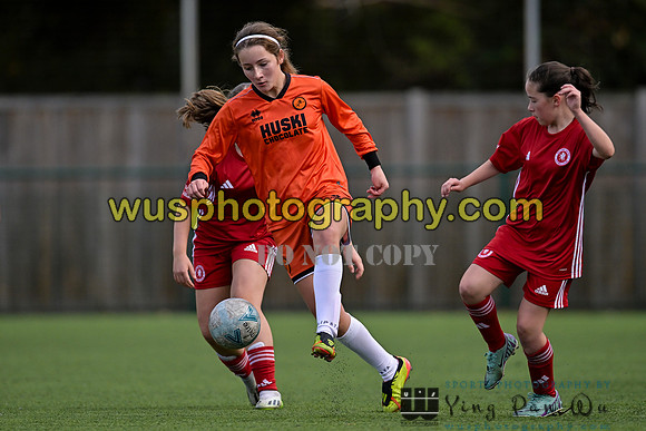 20240928-125430 Millwall Lionesses U14 v Welling United Academy Girls U14