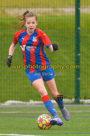 Crystal Palace FC Girls U14 v Tottenham Hotspur Women FC JTP U1420220219-125936