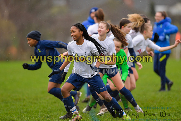20220108-100006B Tottenham Hotspur Women FC JTP U15 v West Ham United Performance Girls U16