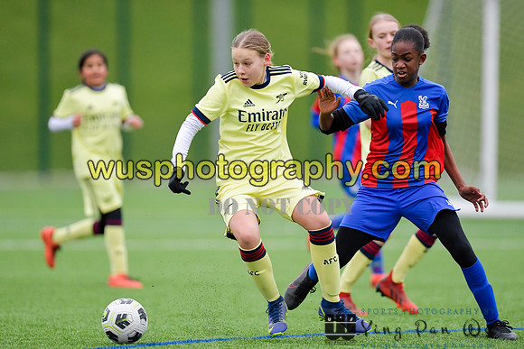 20220122-152850A Crystal Palace FC Girls U12 v Arsenal FC Girls U12