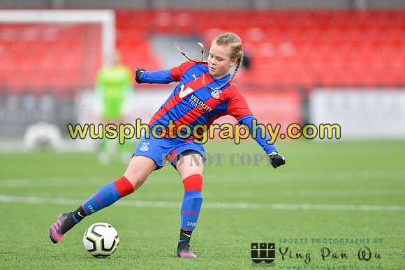 20220313-115216C Crystal Palace FC Girls U12 v Kew Park Rangers Girls U12 Reds