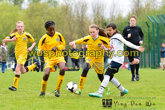 20150426-112053-2 Tottenham Hotspurs Girls U11 v Sutton United Girls U11