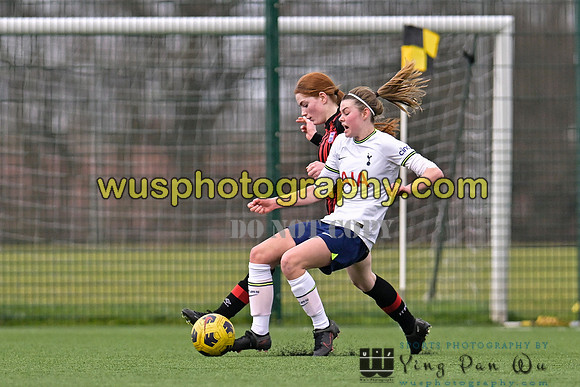 20230201-144514A Tottenham Hotspur Women FC WSL Academy U21 v Ipswich Town Women FC U21