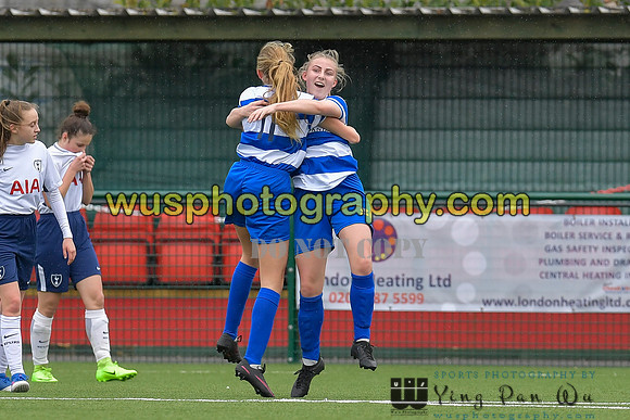 20180415-153535 Queens Park Rangers Girls U16 v Tottenham Hotspur Girls U15
