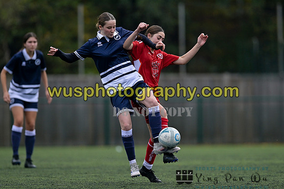 20241026-113207 Millwall Lionesses U16 v Welling United Academy Girls U16