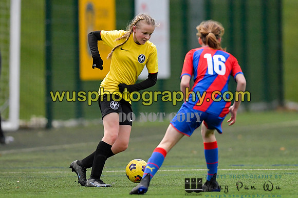 20211127-150059D Crystal Palace FC Girls U14 v Watford Ladies FC Hornets U14
