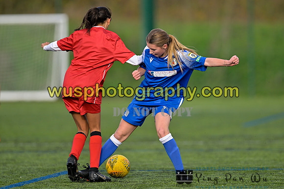 20221126-121923 Grays Athletic FC Girls U14 v MK Dons FC Girls U14