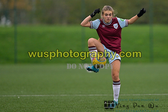 20241109-131201 West Ham United Warriors Girls U16 v Charlton Athletic Academy Girls U16