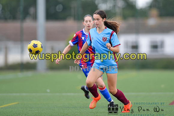 20220924-145454C West Ham United Performance Girls U16 v Crystal Palace FC Girls U16