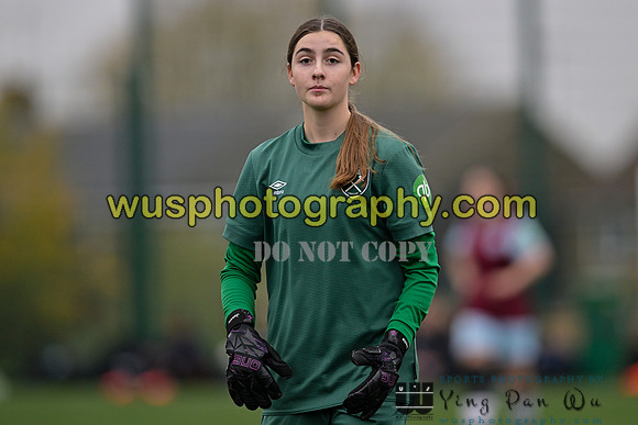 20241109-121200 West Ham United Warriors Girls U16 v Charlton Athletic Academy Girls U16