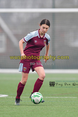 20220115-132936A West Ham United Academy Girls U14 v Notts County FC Girls U14