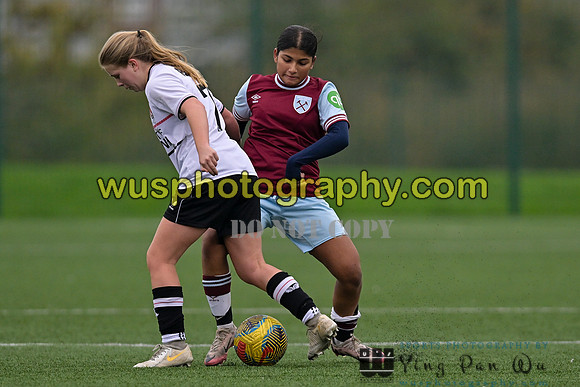 20241109-131808A West Ham United Warriors Girls U16 v Charlton Athletic Academy Girls U16