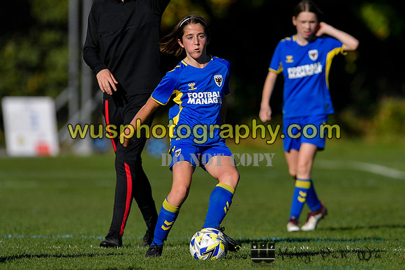 20221015-104232 AFC Wimbledon Girls U14 v Crystal Palace FC Girls U14