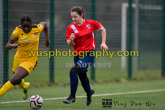 20220123-154142 AFC Leyton v Sutton United Women U21