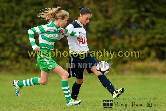 20161002-104752-2 Tottenham Hotspur Girls U14 v Writtle Minors FC Girls U14