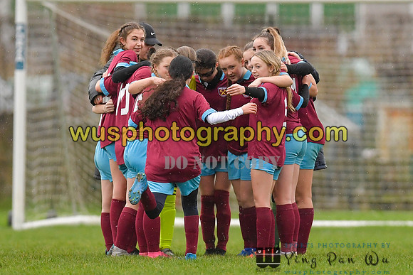 20220108-100102 Tottenham Hotspur Women FC JTP U15 v West Ham United Performance Girls U16