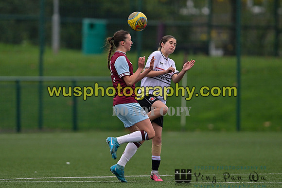 20241109-123420 West Ham United Warriors Girls U16 v Charlton Athletic Academy Girls U16
