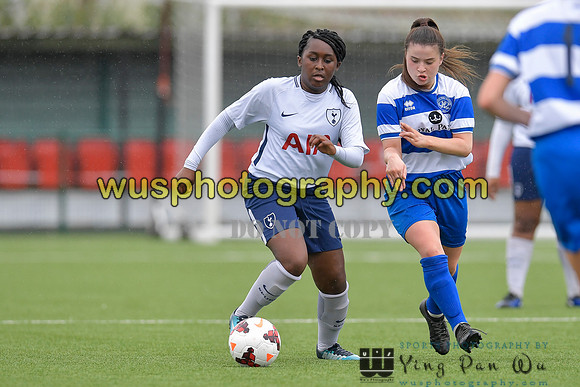 20180415-155919C Queens Park Rangers Girls U16 v Tottenham Hotspur Girls U15